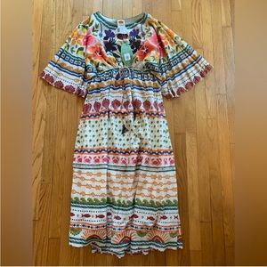 NWT Farm Rio Salt Island Midi Dress